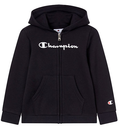 Champion Sweatsæt - Cardigan/Sweatpants - Black Beauty