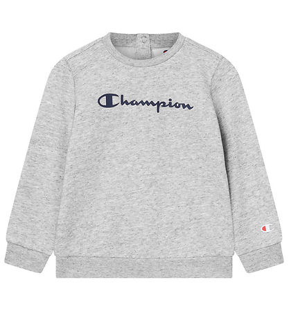 Champion Sweatsæt - Sweatshirt/Sweatpants - New Oxford Grey Mela