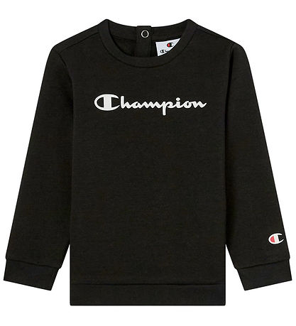 Champion Sweatsæt - Sweatshirt/Sweatpants - Black Beauty