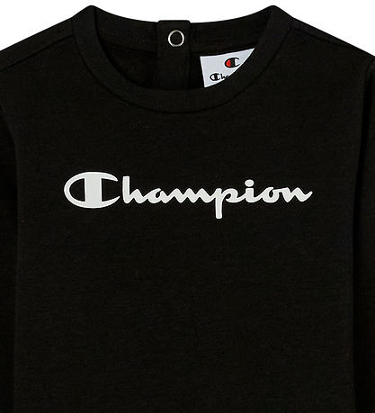 Champion Sweatsæt - Sweatshirt/Sweatpants - Black Beauty