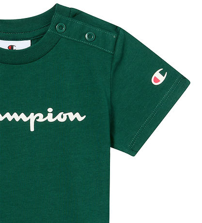 Champion T-shirt - 3-pak - New Oxford Grey Melange