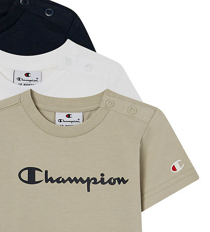 Champion T-shirt - 3-Pack - Sky Captain