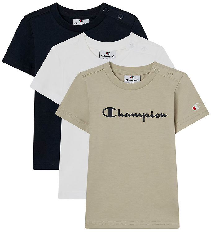 Champion T-shirts - 3-pak - Sky Captain