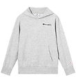 Champion Hættetrøje - New Oxford Grey Melange