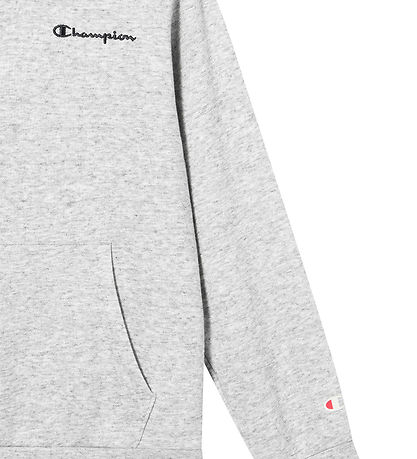 Champion Hættetrøje - New Oxford Grey Melange
