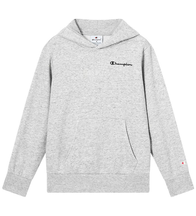 Champion Hættetrøje - New Oxford Grey Melange