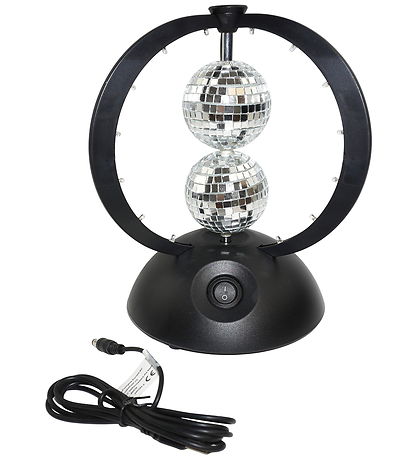 Music Diskokugle - Rotating Double Mirror Balls