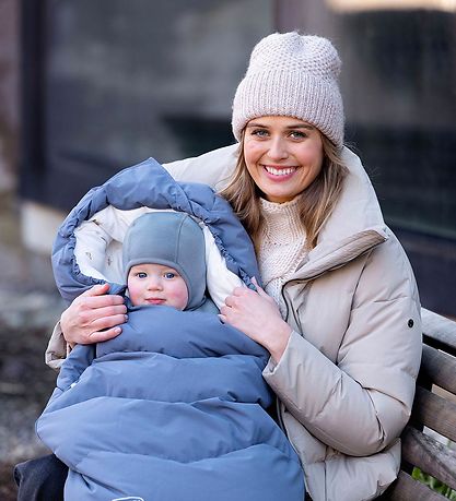 Voksi Elefanthue - Uld - 2-lags - Vendbar - Blue Bell