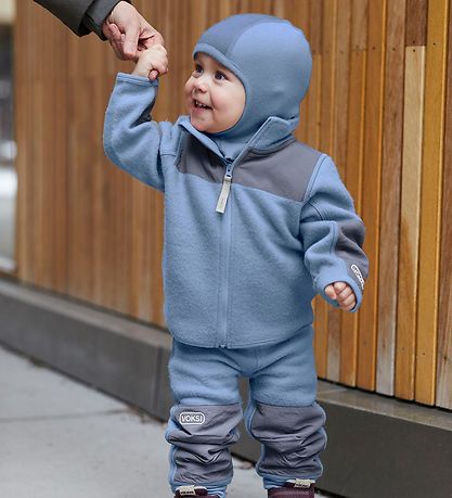 Voksi Elefanthue - Uld - 2-lags - Vendbar - Blue Bell