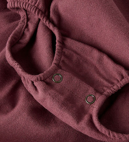 Lil Atelier Kjolebody l/æ - NbfRebel - Catawba Grape