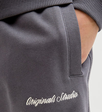 Jack & Jones Sweatpants - JpsTkane - Asphalt