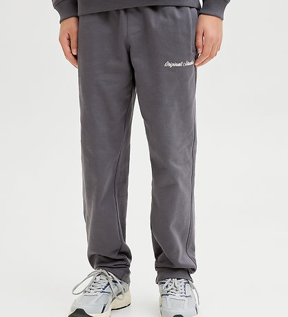 Jack & Jones Sweatpants - JpsTkane - Asphalt
