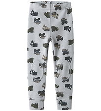 Name It Leggings - Uld - NmmWillow - Micro Chip/WORKING MACHINES