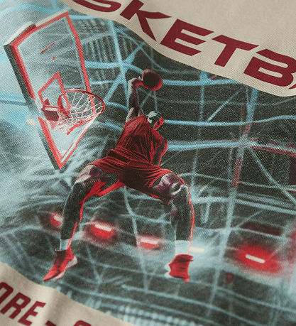 Name It Bluse - NkmVoto - Island Fossil/Basketball
