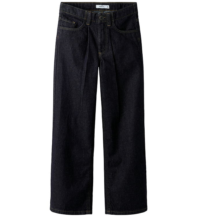 Name It Jeans - Wide - NkfRose - Dark Blue Denim/UNWASHED