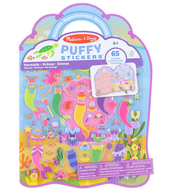 Melissa & Doug Klistermærker - Mermaid