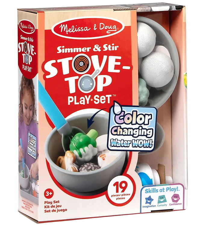 Melissa & Doug Legemad - 19 dele - Kogeplade billede
