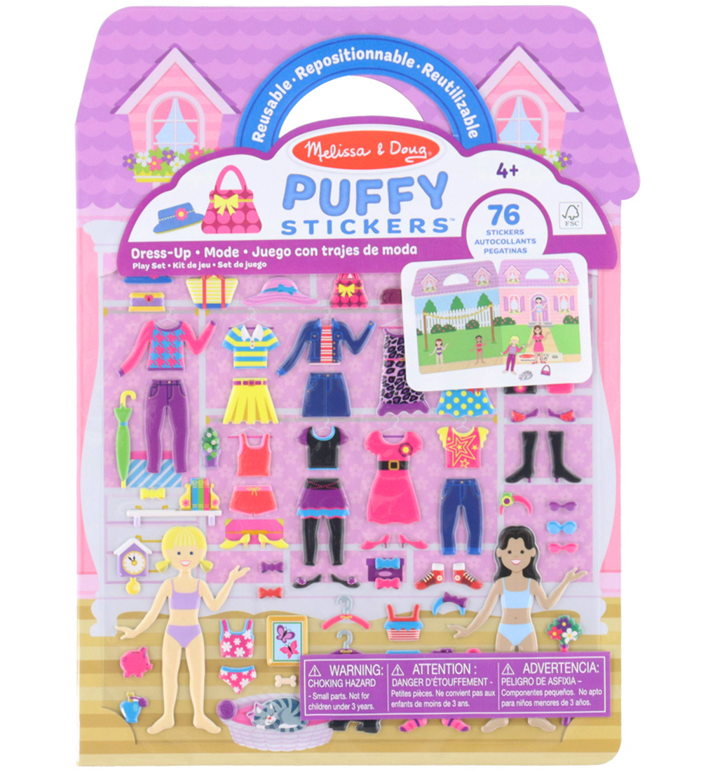 Melissa & Doug Stickers - Dress Nach oben - Melissa & Doug - One Size - Sticker