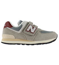 New Balance Sko - 574 - Arid Stone/Monarch Burgundy