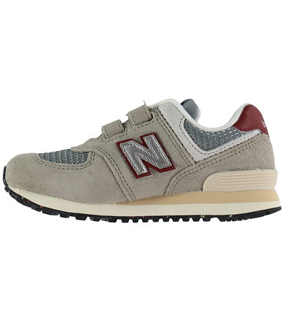 New Balance Sko - 574 - Arid Stone/Monarch Burgundy