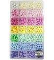 Pearl N Fun Perler - Smykkesæt - Smiley/Blomster/Hjerter/rund