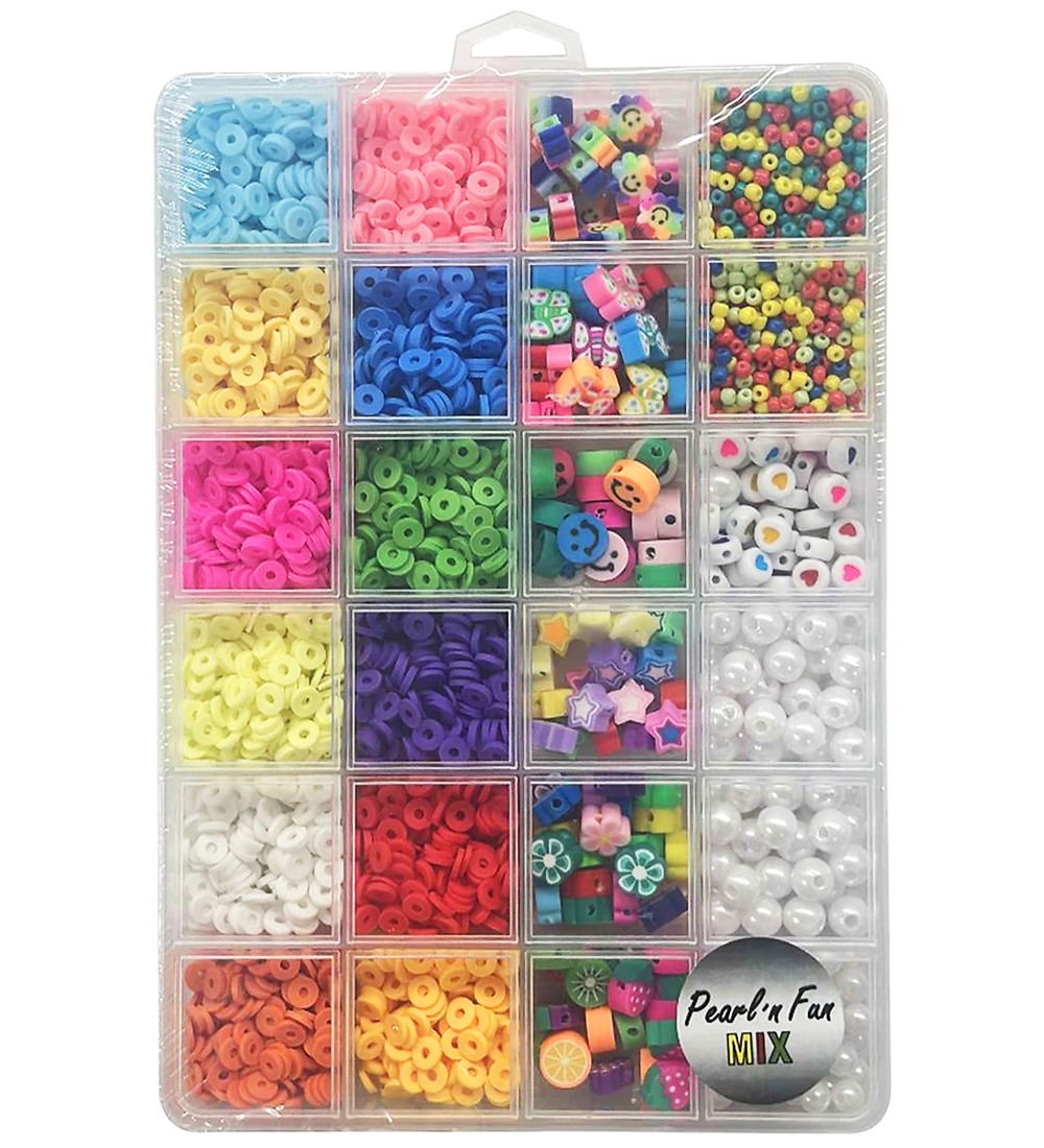 Pearl'n Fun Perlen - Schmuckset - Multi - Pearl N Fun - One Size - Perlen