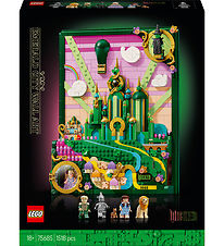 LEGO® Wicked - Emerald City - Vægkunst - 75685 - 1518 Dele