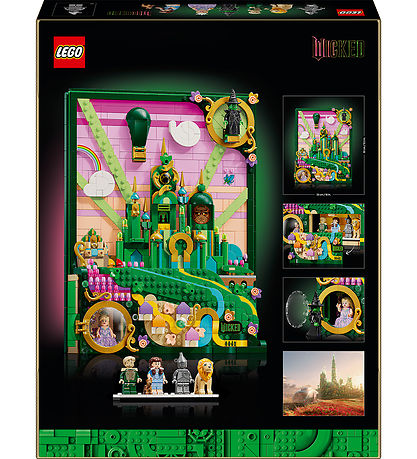 LEGO® Wicked - Emerald City - Vægkunst - 75685 - 1518 Dele