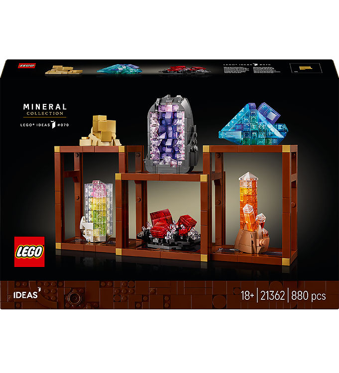 LEGO® Ideas - Mineralsamling 21362 - 880 Dele