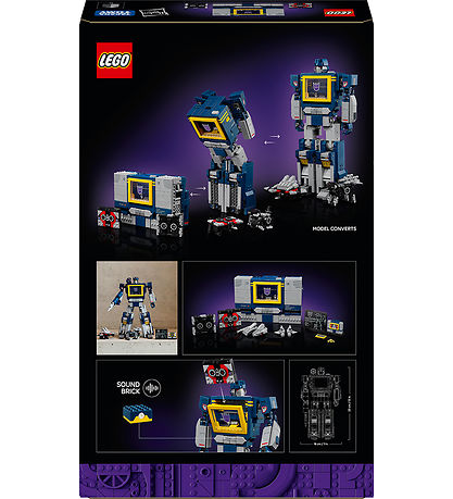 LEGO® Icons - Transformers: Soundwave - 10358 - 1505 Dele