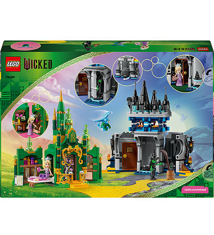 LEGO® Wicked - Emerald City og Kiamo Ko-slottet - 75689 - 860 De