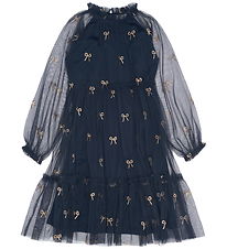 The New Kjole - TnRudelle - Navy Blazer AOP