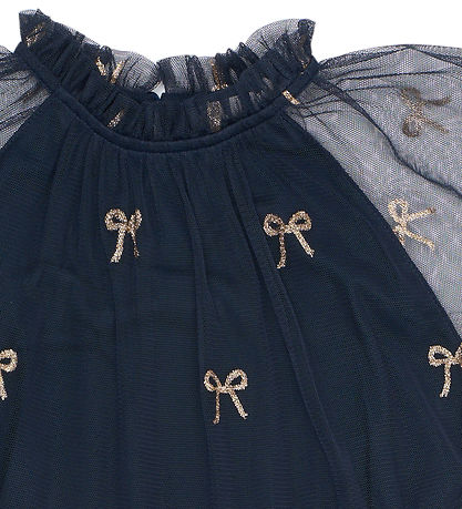 The New Kjole - TnRudelle - Navy Blazer AOP
