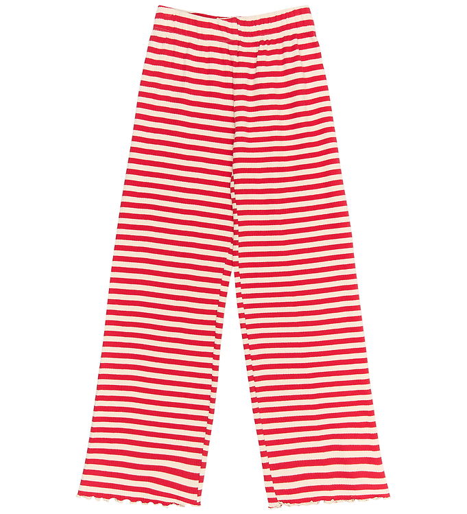 The New Ribbukser Stribede Med Brede Ben - Str. 7-8y 122/128cm