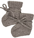 Lalaby Booties - Knitted - Cony - Millet