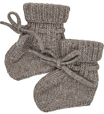 Lalaby Booties - Knitted - Cony - Millet