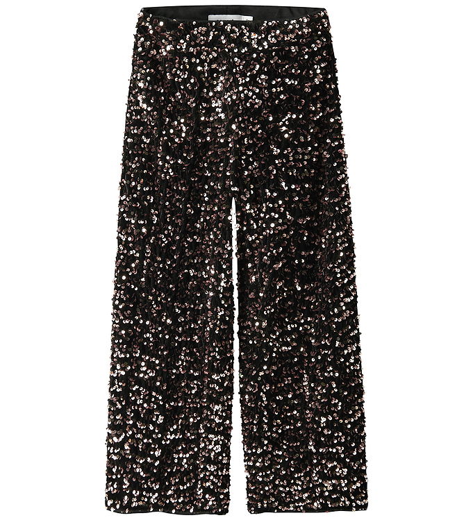 Name It Bukser Copper Med Pailletter Og Elastik i Taljen - Str. 11y 146cm