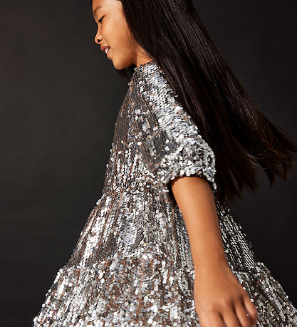 Name It Dress - NkfRicing - Silver