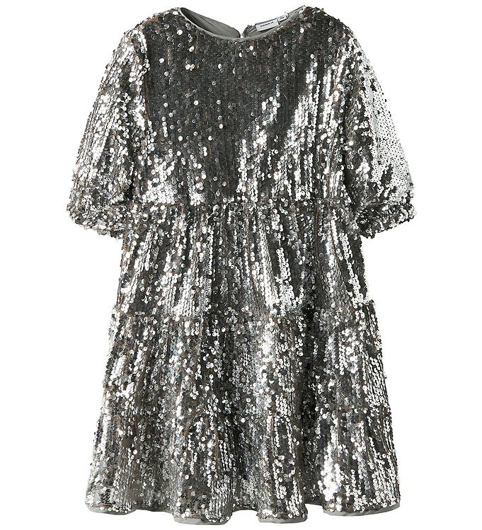 Name It Kjole - NkfRicing - Silver