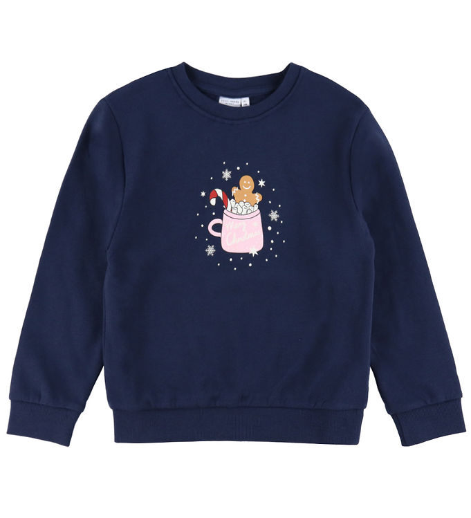 Name It Sweatshirt - NkfVismas - Navy Blazer/Cup