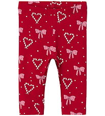 Name It Leggings - NbfRi - Nar Rood