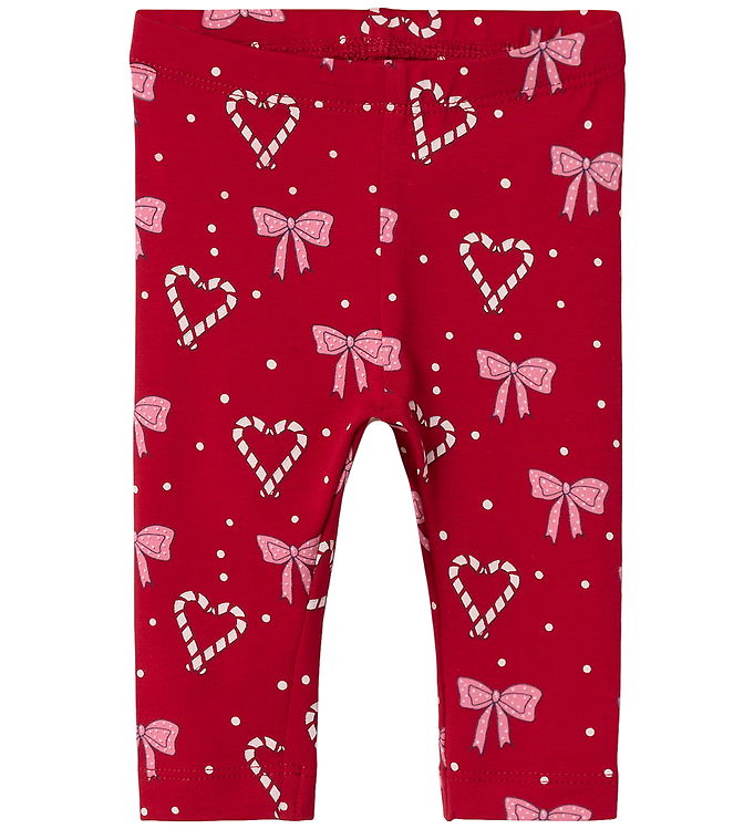 Name It Leggings - NbfRi - Jester Red