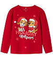 Name It Bluse - NmfSasa - Paw Patrol - Barbados Cherry