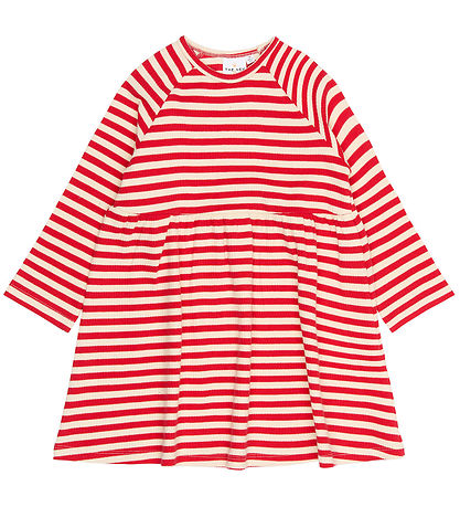 The New Kjole - Rib - TnstFro -Ski Patrol Striped