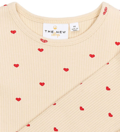 The New T-shirt - Rib - TnstRhea - Gardenia