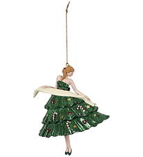 Konges Sløjd Julepynt - Ballerina - Grønn