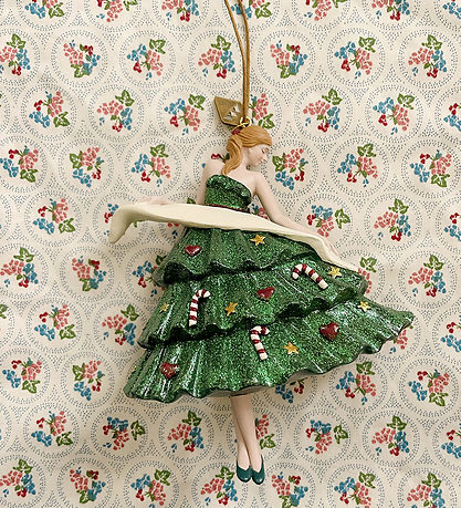 Konges Sløjd Weihnachtsschmuck - Ballerina - Grün
