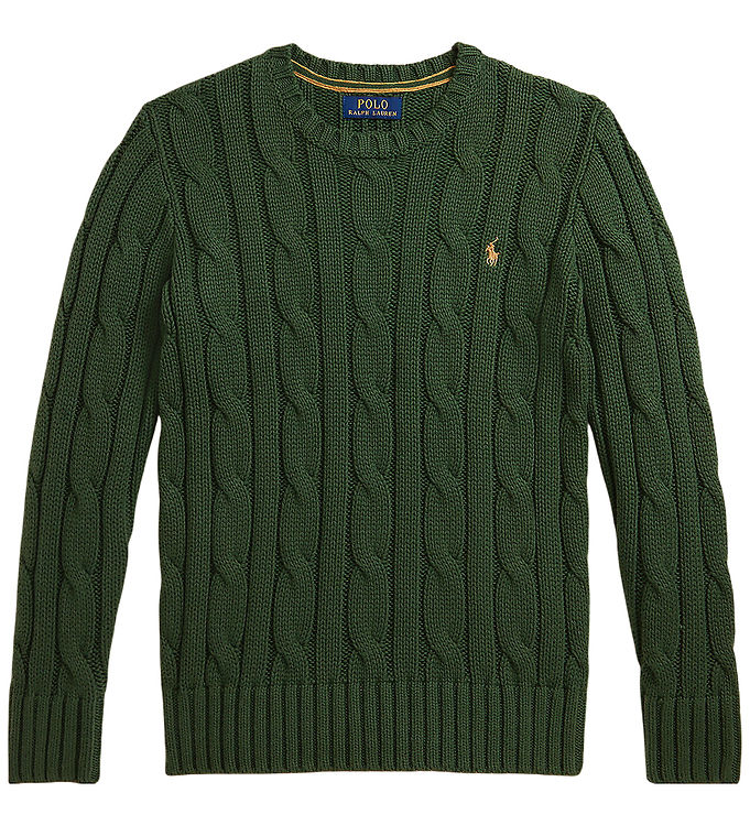 Polo Ralph Lauren Bluse - Strik - Bottle Green