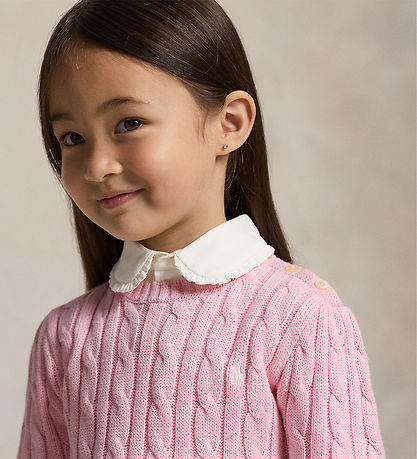 Polo Ralph Lauren Bluse - Cable - Hint of Pink