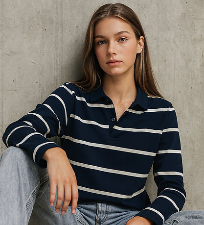 Hound Polobluse - Rugby - Navy